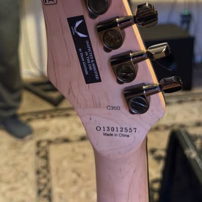 Dean Custom 350 2010s - Trans Amber Burst image 6