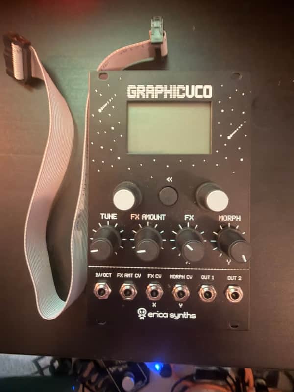 Erica Synths Graphic VCO 2014 - 2020 - Black image 1
