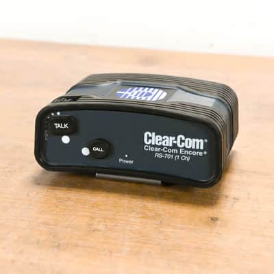 Clear-Com RS-701 Single-Channel Intercom Beltpack CG012TY image 1