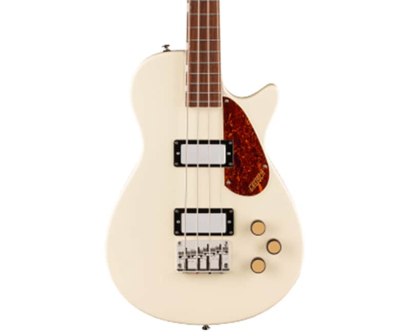Gretsch Streamliner Jet Club Bass Single-Cut - Vintage White image 1