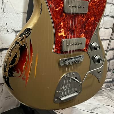 Novo Serus J Finish over Finish Dealer Limited 2026 - Shoreline Gold over '64 3-Tone Burst image 4