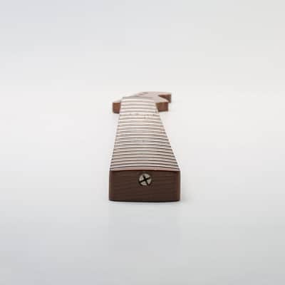 Allparts Select "Licensed by Fender®" AAA+ Roasted Flame Maple Vintage Spec Replacement Neck for Stratocaster® - Nitro Finish - Soft V Shape image 6