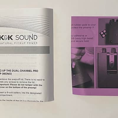 K&K Sound Dual Channel Pro Stereo Preamp 2022 image 8