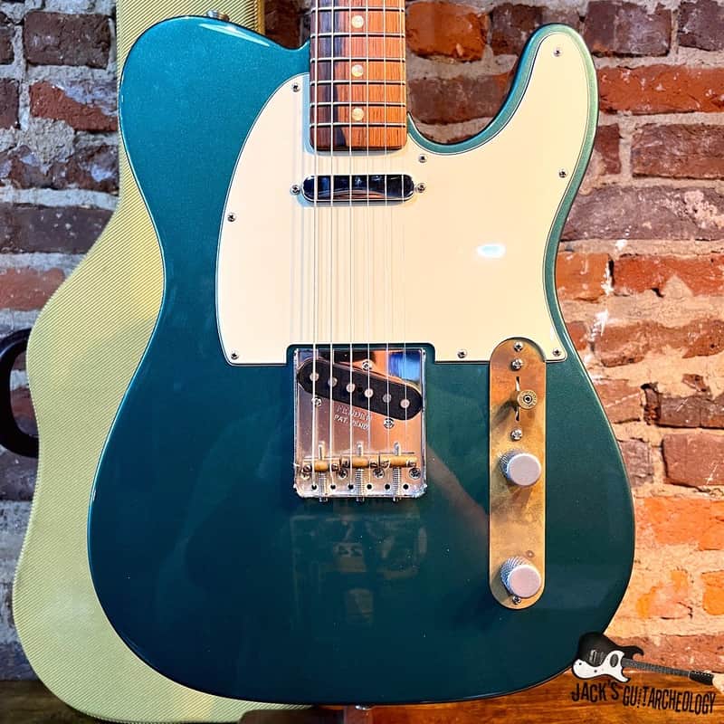 Fender Telecaster American Limited Edition 60s Electric Guitar w/ HSC & Respray by MJT (2010s - Sherwood Green Metallic) image 1
