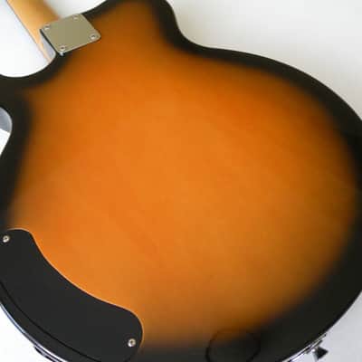 Jay Turser JT-RES Electric Thinline Resonator Guitar Sunburst (Summer Sale) image 4