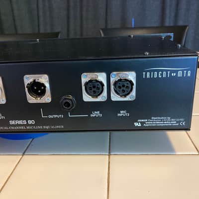 Trident Series 80 Classic Dual Channel Mic/Line EQ Trident/MTA image 4