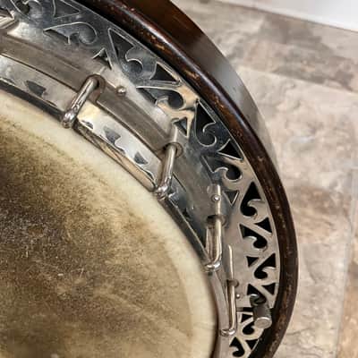 1924 Weymann Tenor Banjo With Hardshell Case image 7