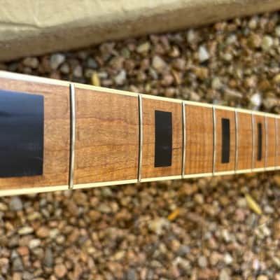 Warmoth Roasted Flame Maple Jazz Bass Neck image 5