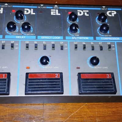 Vintage 1980s Aria APE-1 Programmable Effects Pedal Board RARE Japan image 3