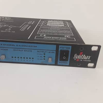 RME/SYNTHAX TDIF-1 / ADAT 8 Channel A/D D/A CONVERTER image 4