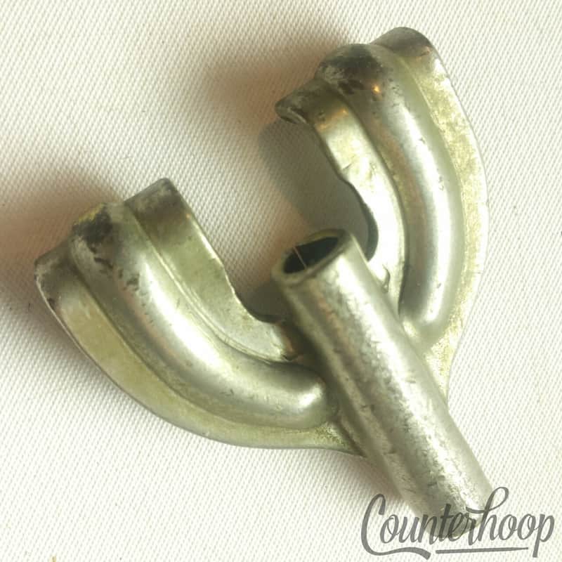 Gretsch 1x Nickel Bass/Marching Snare Drum T-Rod Claw Vintage30s Broadkaster W&A image 1