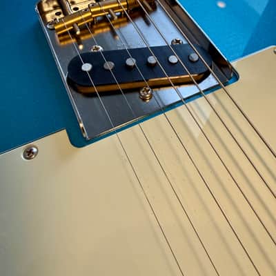 Fender Traditional II ’60s Telecaster MIJ (2020) - Lake Placid Blue - Upgraded Saddles, All Original Parts Included image 7