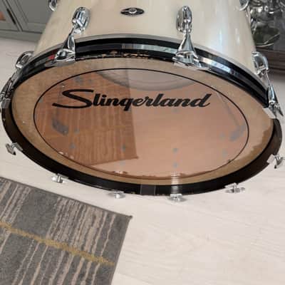 Slingerland Magnum 24x16 Bass Drum 1979 - Silver Mist Excellent condition! image 4