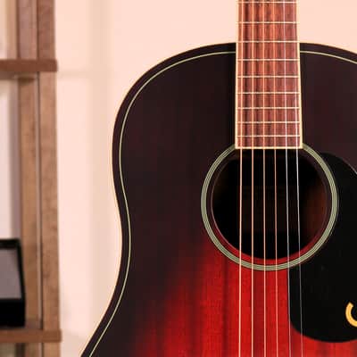 Gretsch Jim Dandy Dreadnought - Walnut Fingerboard, Deep Cherry Burst image 4