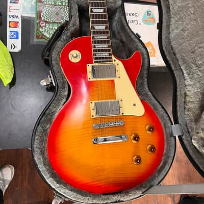 Epiphone 50th Anniversary '60 Les Paul Standard V1 2010 - Heritage Cherry Sunburst image 5