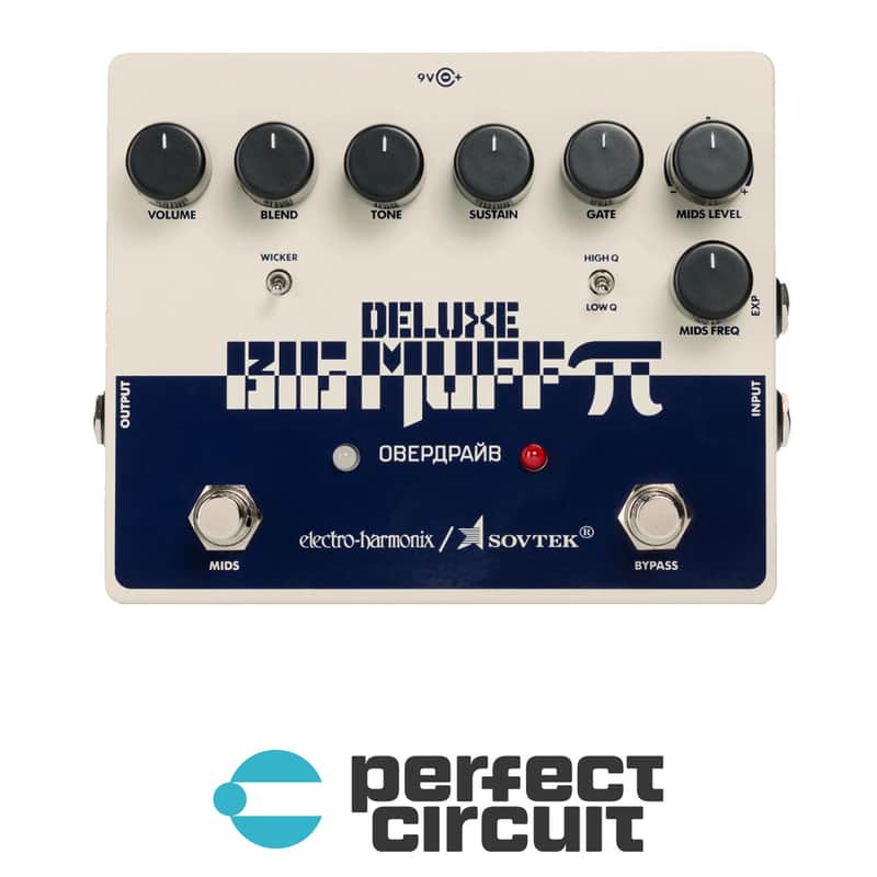 Electro-Harmonix Sovtek Deluxe Big Muff Pi Fuzz / Distortion / Sustainer Pedal image 1