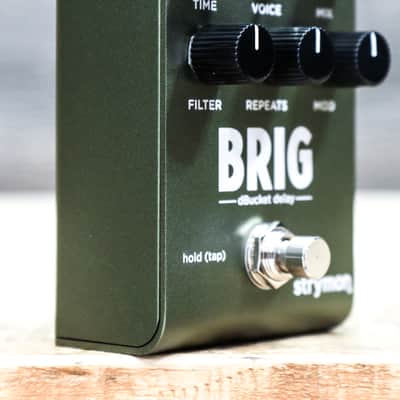 Strymon BRIG dBucket Delay JFET Input TRS Stereo Output Delay Effect Pedal image 3