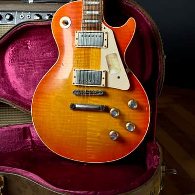 2013 Gibson Les Paul Joe Walsh 1960 Murphy Aged Tangerine image 2