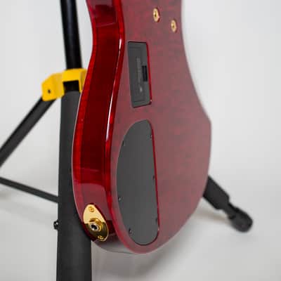 Yamaha TRBJP2 John Patitucci Signature 6-String Bass TRB-JP2 2021 - Transparent Dark Red Excellent Condition **SCOTT'S BASS LESSONS GIVEAWAY WINNER** image 21