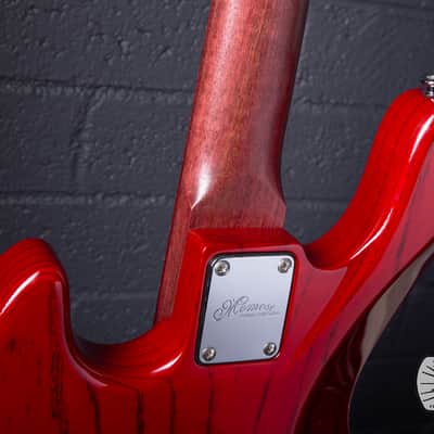 Momose MJ2-PH Jazz Bass – Purpleheart Neck – Burner Ash MIJ image 12