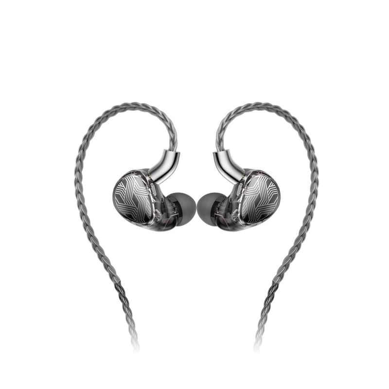 FiiO FA19 10 Balanced Armature in Ear Monitors | Audiophile Earphones with Detachable Pure Silver MMCX Headphone Cable image 1