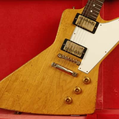 2021 Gibson Collector's Edition 1958 Flying V + Explorer set Korina Murphy Lab PROTOTYPE image 15