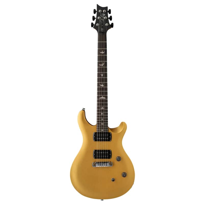 PRS SE CE 24 Standard Satin Stoptail Electric Guitar with Gigbag - Metallic Gold