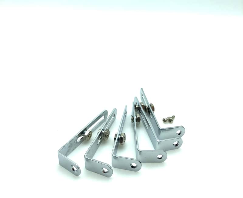 Gibson OEM Les Paul Pickguard Bracket (1) w/Hardware 1990’s-2000’s Chrome image 1