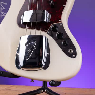 1966 Fender Jazz Bass Refin White image 5