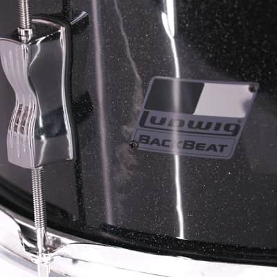 Ludwig BackBeat 14x6'' Snare Drum - Black Sparkle image 4