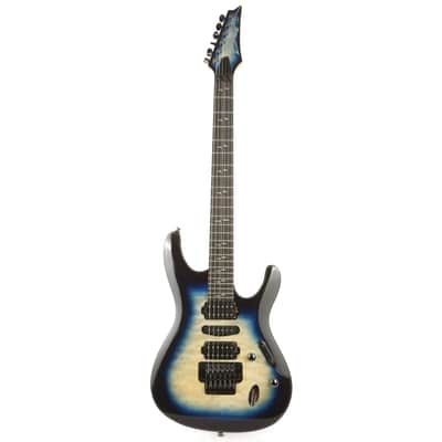 Ibanez JIVAJR-DSE Nita Strauss Signature 6-String Solid Body Electric Guitar with Ebony Fretboard, Right-Handed, Deep Sea Blonde image 2