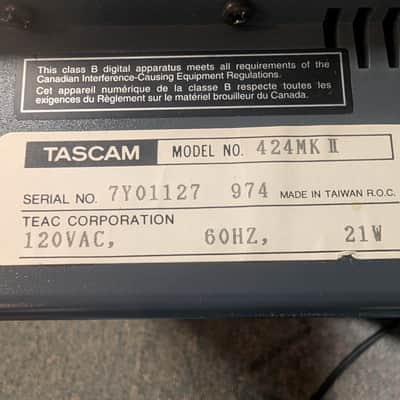 TASCAM Portastudio 424 mkII image 7