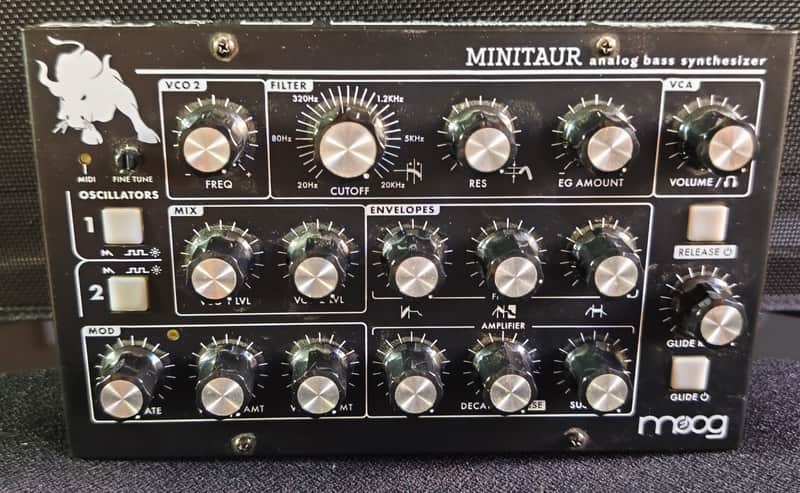 Moog Minitaur Rev2 TBP002 2012 - Present - Black Bild 1