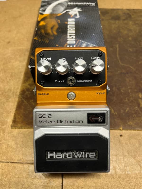 DigiTech Hardwire SC-2 Valve Distortion 2010s - Orange image 1