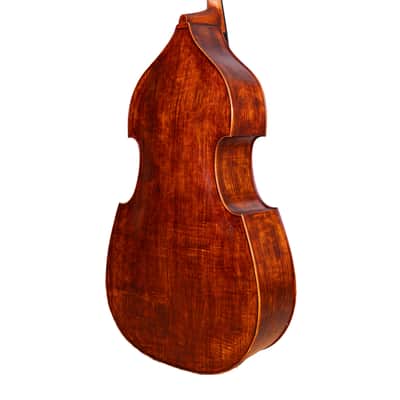 Gamba Double Bass 3/4 Antique Style - Hand-Made in Romania #15 image 11