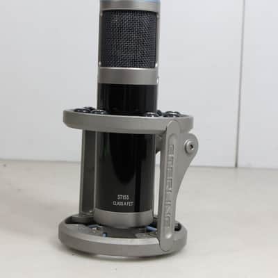 Sterling Audio Large Diaphragm Condenser Microphone w/ Shock Mount ST155 image 3