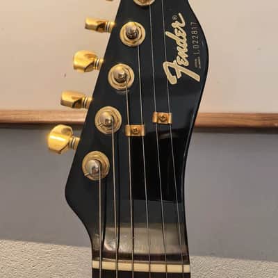 Fender Japan TLG80-550: A rare black and gold color scheme. image 7