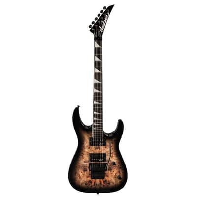 Used Jackson JS Series Dinky JS32 DKAP - Trans Black Burst Poplar image 2
