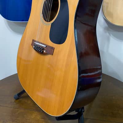 Takamine F385 Vintage Acoustic 12-String Guitar MIJ Japan 1978 Natural image 6