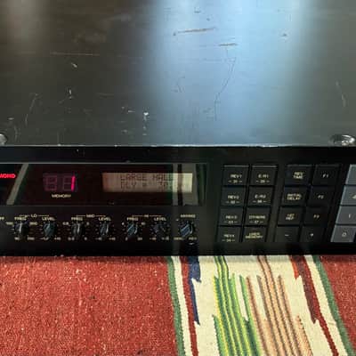 Yamaha REV 7 Digital Reverberator 1980s - Black