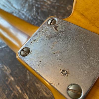 Fender Japan Vintage 1990 Telecaster 1952 Reissue FujiGen A-Serial Aged Natural Ash & Hardcase image 12