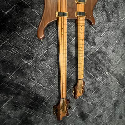 Rickenbacker Left-Handed Doubleneck 4080 Early 90's - Walnut image 4