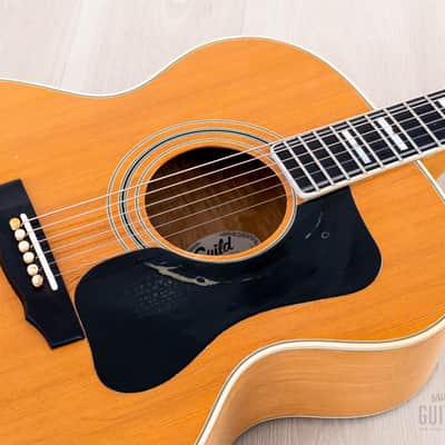 1978 Guild F-50 Jumbo Acoustic Guitar Blonde w/ Case, Westerly USA image 7