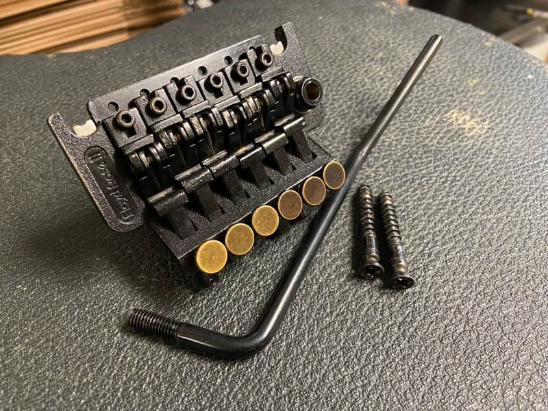 Vintage 1980’s Floyd Rose II Tremolo Bridge. image 1