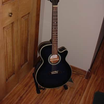 Takamine EG560C Blue Burst Acoustic Electric image 9
