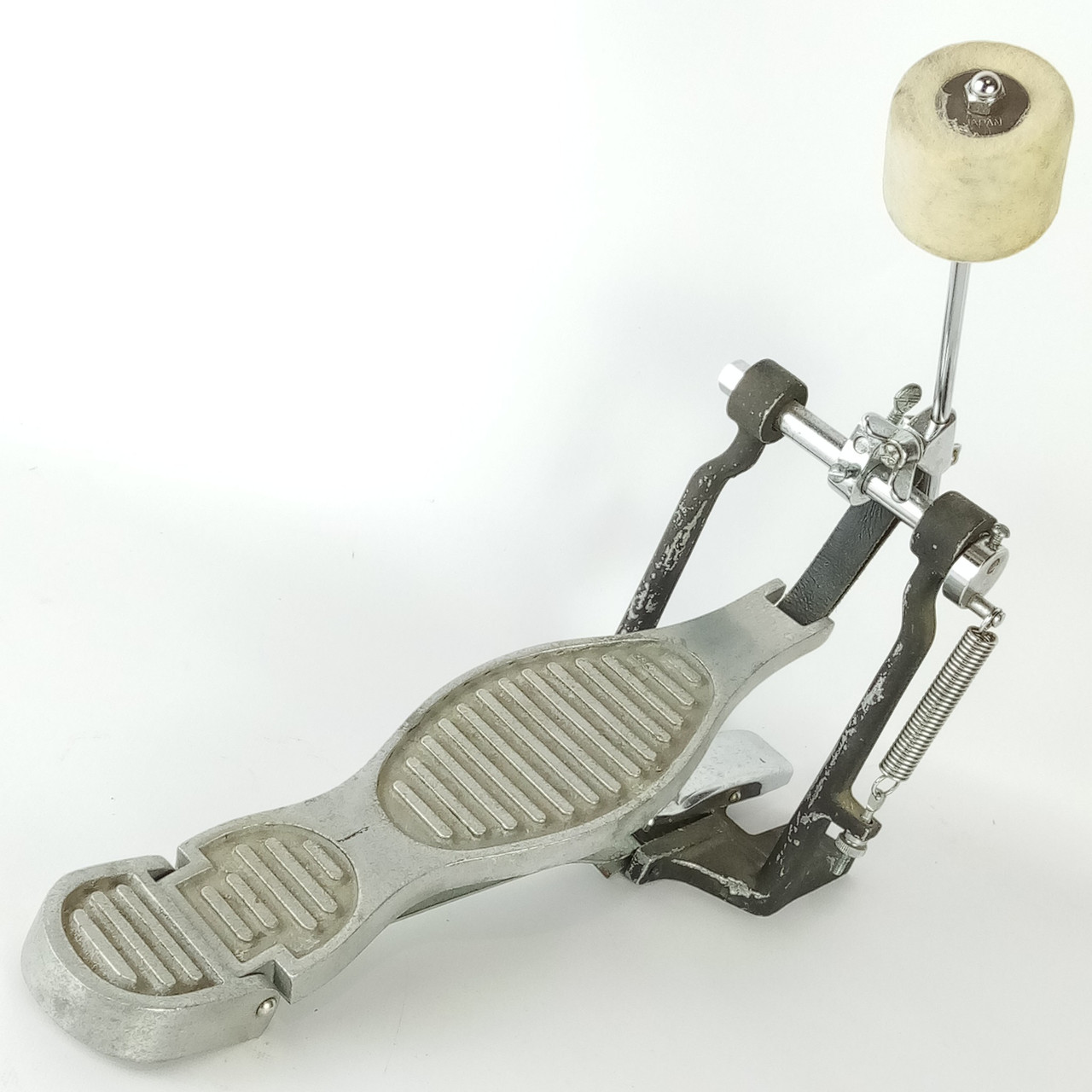 Made In Japan Vintage 60s Bass Drum Pedal MIJ Single Spring Kick Leather Strap* — main photograph