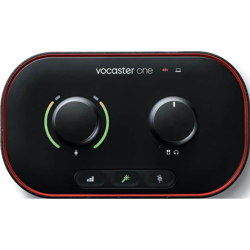 Focusrite Vocaster One USB Audio Interface image 1