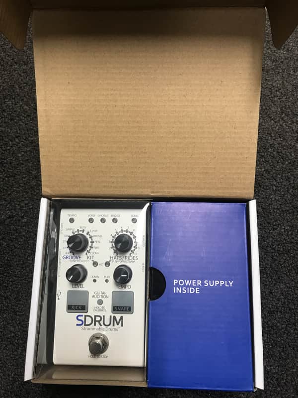 DigiTech SDRUM Strummable Drums 2010s - White image 1