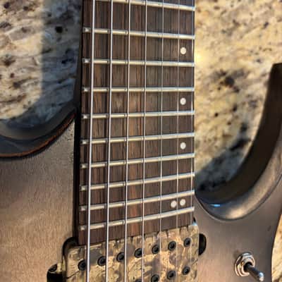 Ibanez RGD71ALPA-CKF Axion Label 2022 - Charcoal Burst Black Stained Flat - BARE KNUCKLE AFTERMATHS image 4