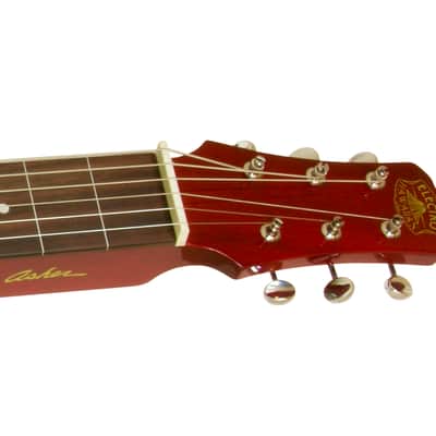 2025 Electro Hawaiian ® Junior Trans Cherry With Gig Bag! image 6